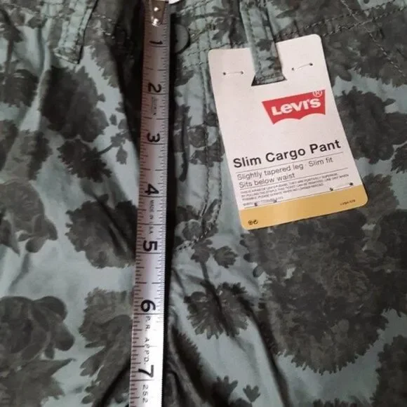 Levi's Boy's 511 Slim Cargo Pants Camo Size 7X Regular (7-8y) - Picture 7 of 10